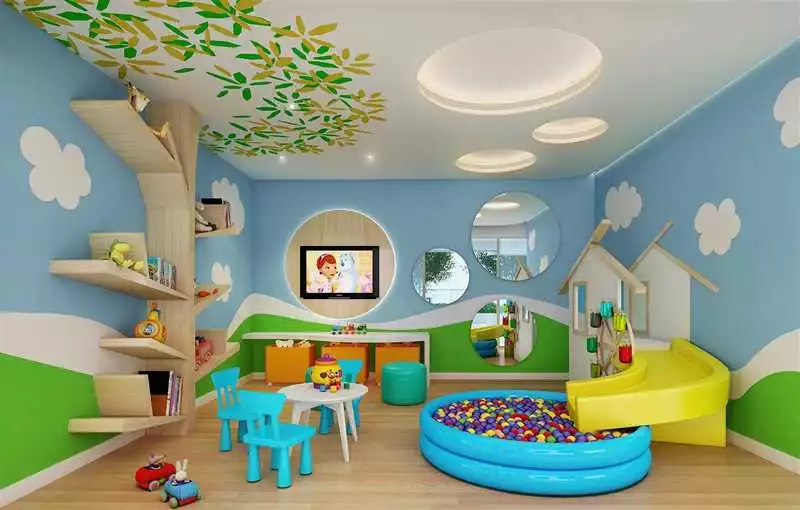 Как создать игровую зону в детской комнате